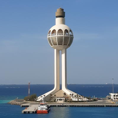 ジッダ灯台　世界一高い灯台