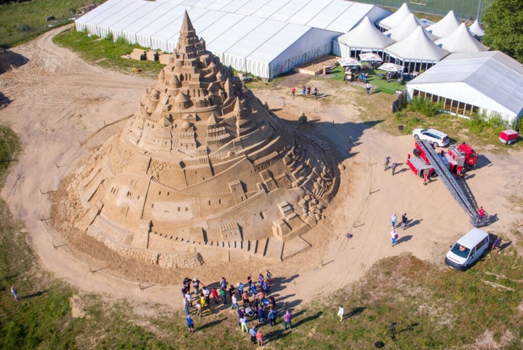 The Largest Sand Castle In The World Guinness World Records