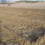 世界一長い砂のお城の列 【ギネス認定】